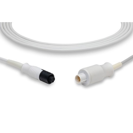 CABLES & SENSORS Nihon Kohden Compatible IBP Adapter Cable - Medex Logical Connector IC-NK1-MX10
